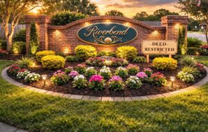 Riverbend Community Entrance